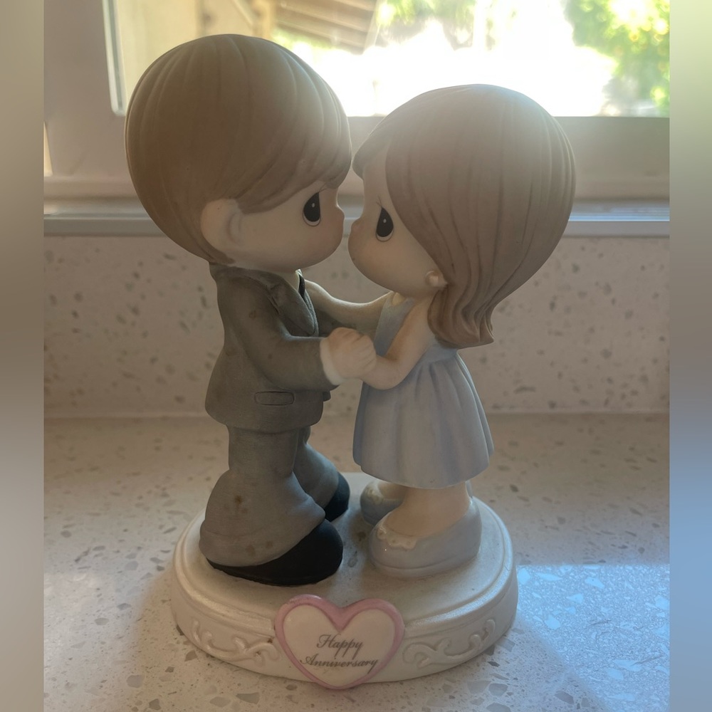 Precious Moments, Through The Years, Bisque Porcelain Figurine, 123019